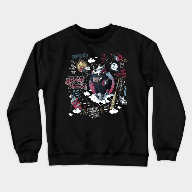 Black sheep pattern Crewneck Sweatshirt by SPIRIMAL